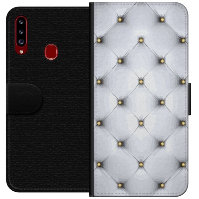Tegnebogsetui til Samsung Galaxy A20s med Luksuriøst motiv