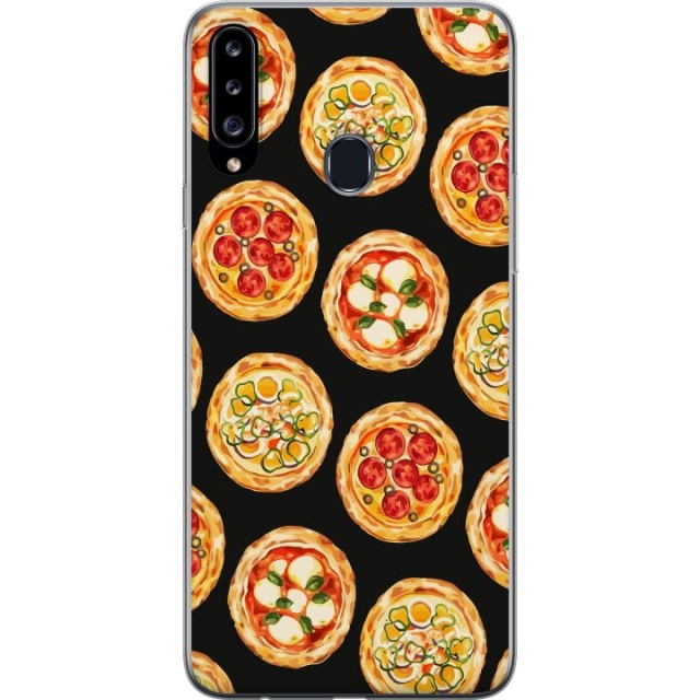 Mobilcover til Samsung Galaxy A20s med Pizza motiv