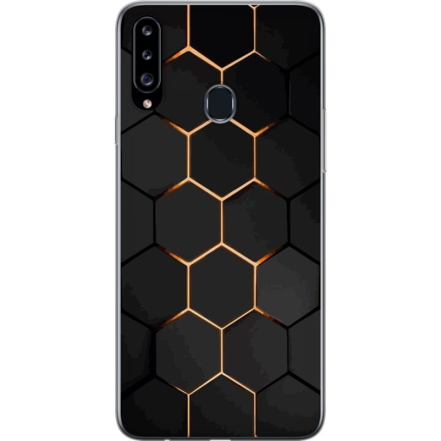 Mobilcover til Samsung Galaxy A20s med Luksuriøst Mønster motiv