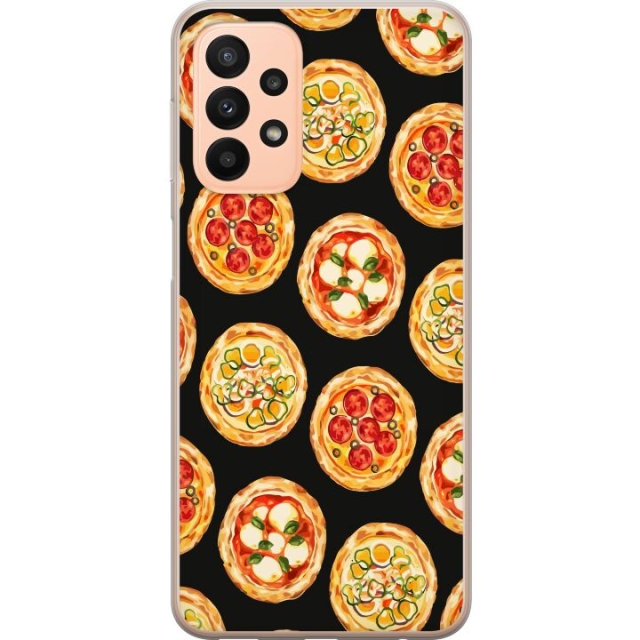 Mobilcover til Samsung Galaxy A23 med Pizza motiv