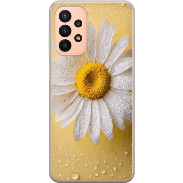 Mobilcover til Samsung Galaxy A23 5G med Porcelænsblomst motiv