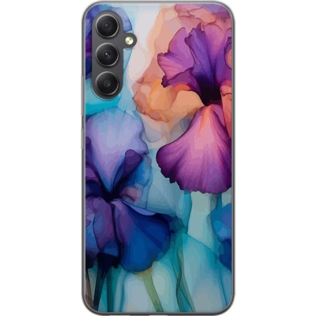 Mobilcover til Samsung Galaxy A25 med Magiske blomster motiv