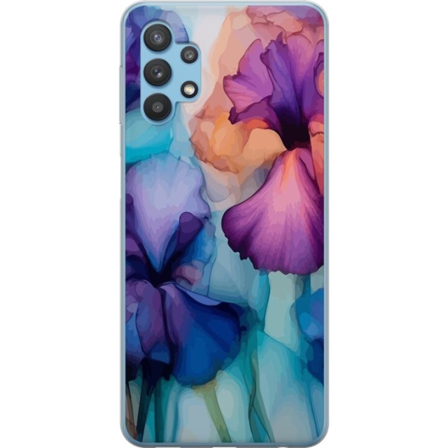 Mobilcover til Samsung Galaxy A32 5G med Magiske blomster motiv