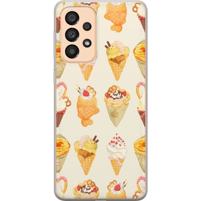 Mobilcover til Samsung Galaxy A33 5G med Glasagtigt motiv