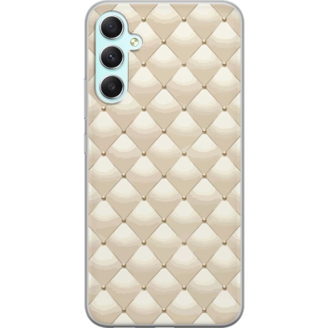 Mobilcover til Samsung Galaxy A34 med Guldglans motiv