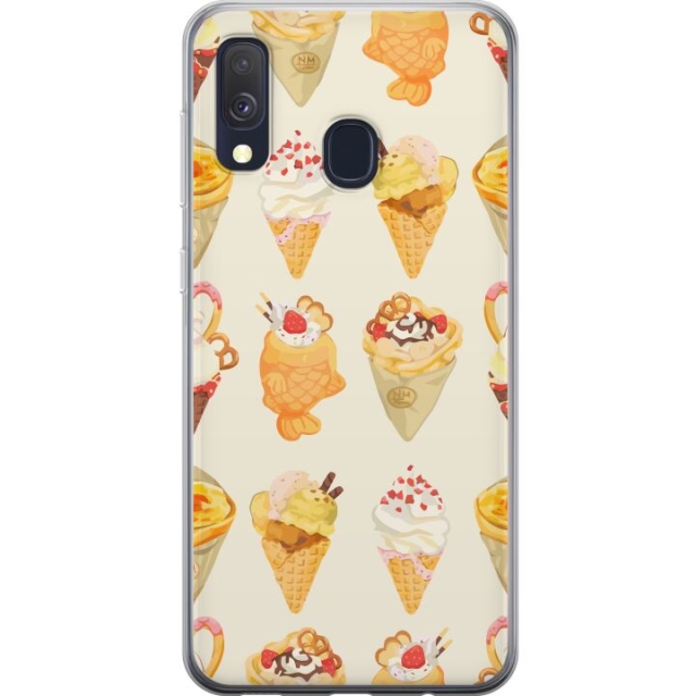 Mobilcover til Samsung Galaxy A40 med Glasagtigt motiv