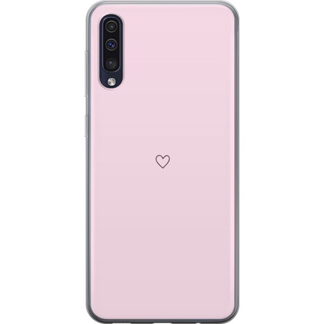 Mobilcover til Samsung Galaxy A50 med Hjerte motiv
