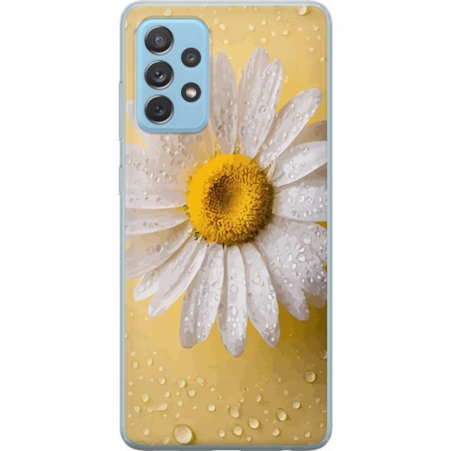 Mobilcover til Samsung Galaxy A52 5G med Porcelænsblomst motiv