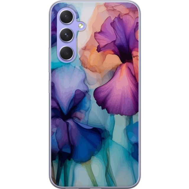 Mobilcover til Samsung Galaxy A54 med Magiske blomster motiv