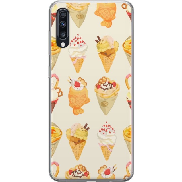 Mobilcover til Samsung Galaxy A70 med Glasagtigt motiv