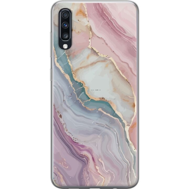 Mobilcover til Samsung Galaxy A70 med Marmor motiv