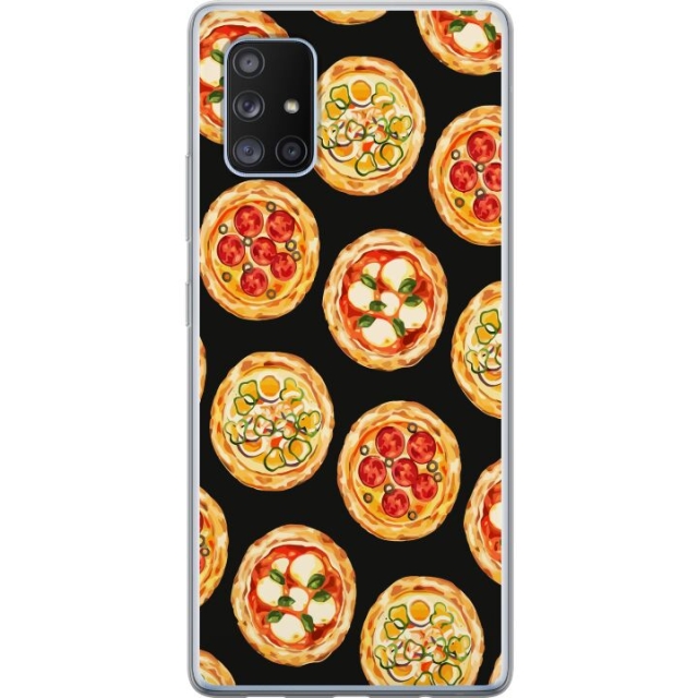 Mobilcover til Samsung Galaxy A71 5G med Pizza motiv