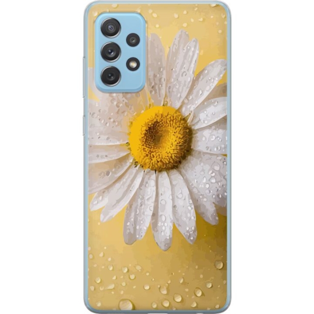 Mobilcover til Samsung Galaxy A72 5G med Porcelænsblomst motiv