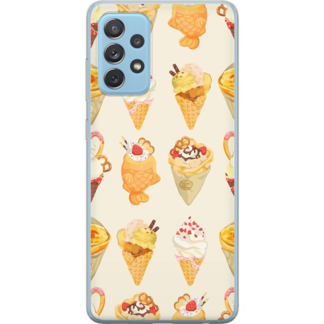 Mobilcover til Samsung Galaxy A72 5G med Glasagtigt motiv