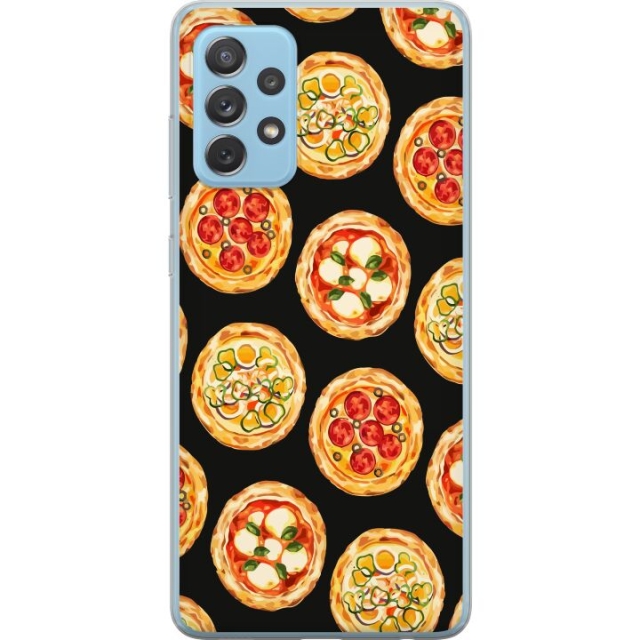 Mobilcover til Samsung Galaxy A72 5G med Pizza motiv