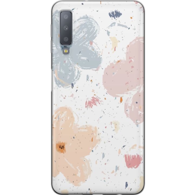 Mobilcover til Samsung Galaxy A7 (2018) med Blomster motiv