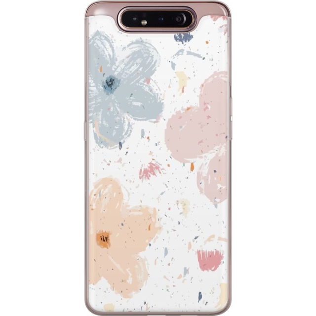 Mobilcover til Samsung Galaxy A80 med Blomster motiv
