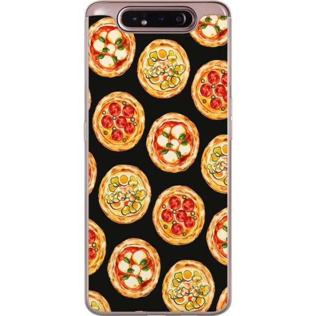 Mobilcover til Samsung Galaxy A80 med Pizza motiv