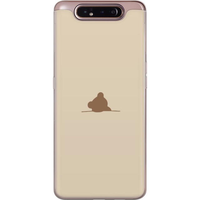 Mobilcover til Samsung Galaxy A80 med Nalle motiv