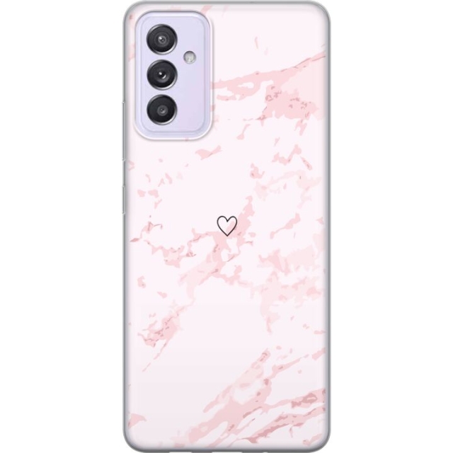 Mobilcover til Samsung Galaxy A82 5G med Rosa Hjerte motiv