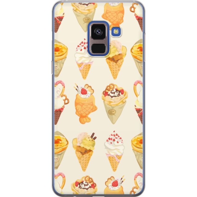 Mobilcover til Samsung Galaxy A8 (2018) med Glasagtigt motiv