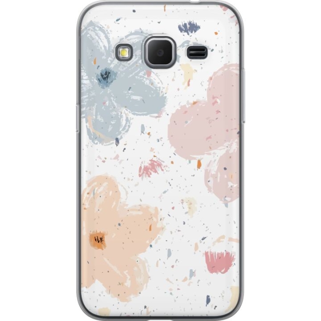 Mobilcover til Samsung Galaxy Core Prime med Blomster motiv