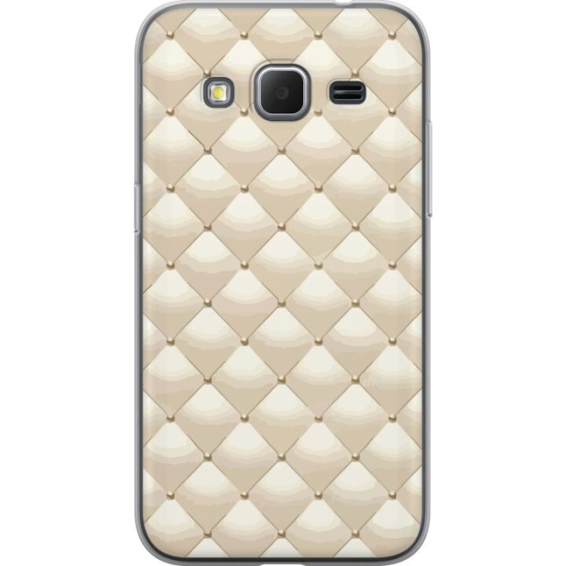 Mobilcover til Samsung Galaxy Core Prime med Guldglans motiv