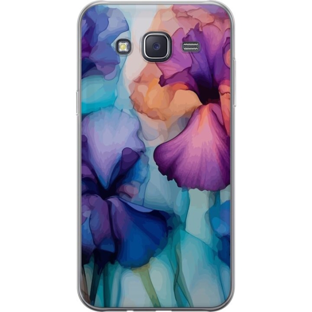 Mobilcover til Samsung Galaxy J5 med Magiske blomster motiv
