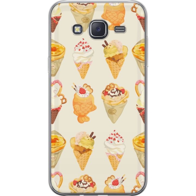 Mobilcover til Samsung Galaxy J5 med Glasagtigt motiv