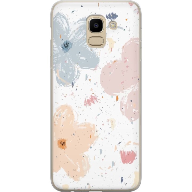 Mobilcover til Samsung Galaxy J6 med Blomster motiv