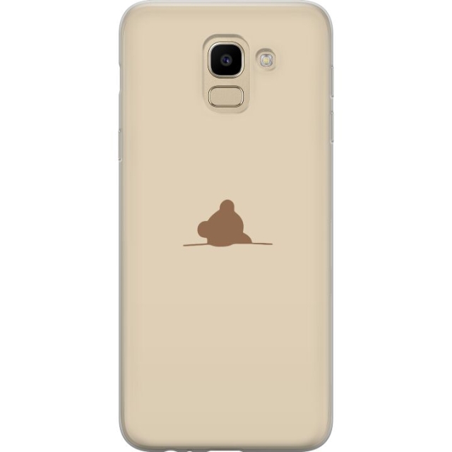 Mobilcover til Samsung Galaxy J6 med Nalle motiv