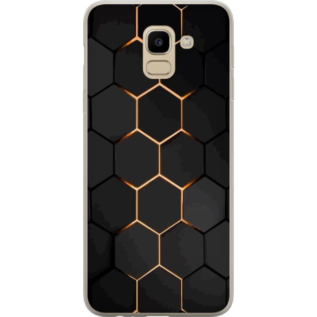Mobilcover til Samsung Galaxy J6 med Luksuriøst Mønster motiv