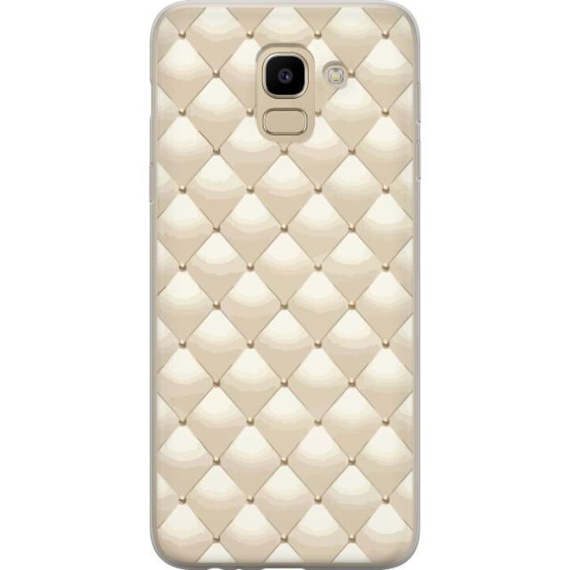 Mobilcover til Samsung Galaxy J6 med Guldglans motiv
