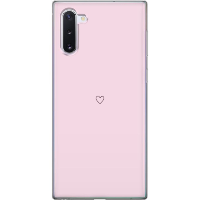 Mobilcover til Samsung Galaxy Note10 med Hjerte motiv