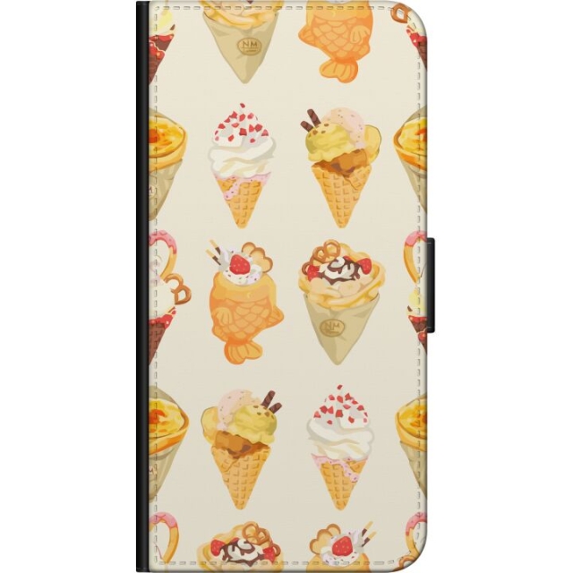 Tegnebogsetui til Samsung Galaxy Note10 Lite med Glasagtigt motiv