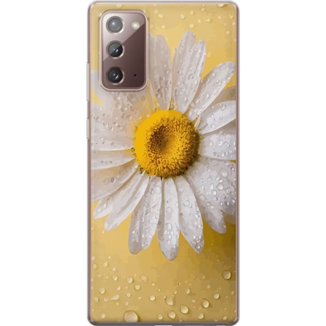 Mobilcover til Samsung Galaxy Note20 med Porcelænsblomst motiv