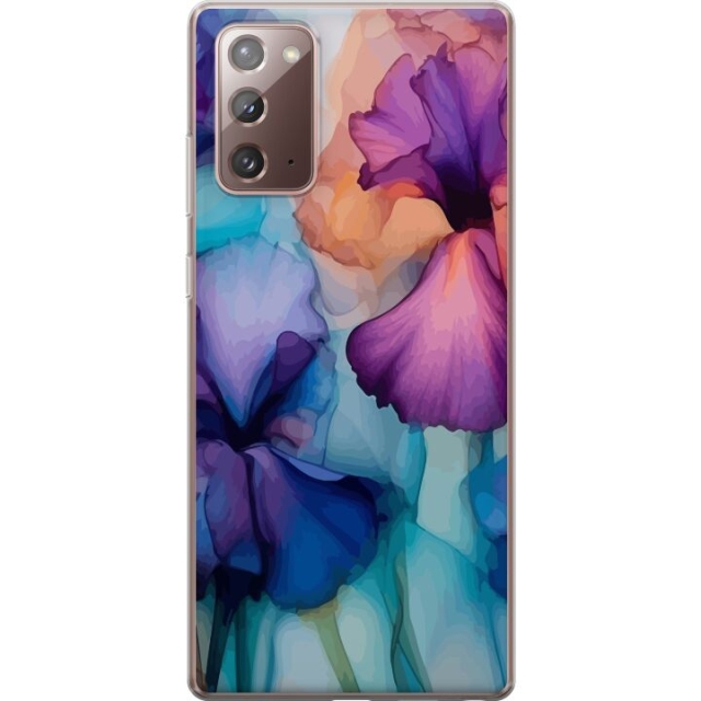 Mobilcover til Samsung Galaxy Note20 med Magiske blomster motiv