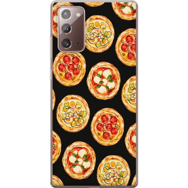 Mobilcover til Samsung Galaxy Note20 med Pizza motiv