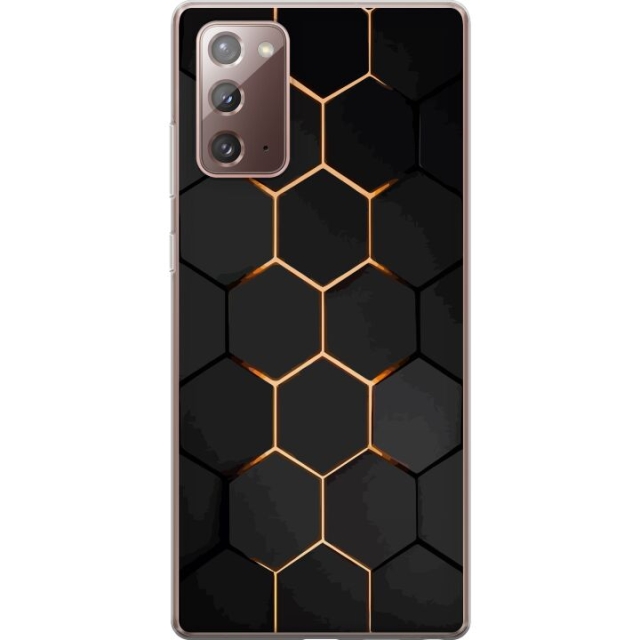 Mobilcover til Samsung Galaxy Note20 med Luksuriøst Mønster motiv