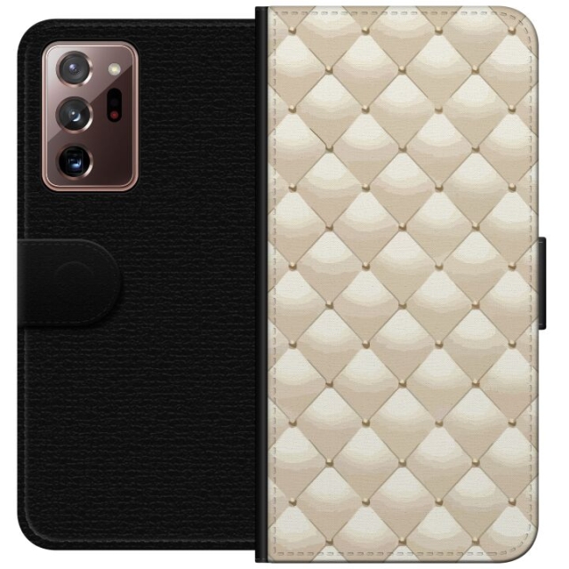 Tegnebogsetui til Samsung Galaxy Note20 Ultra med Guldglans motiv