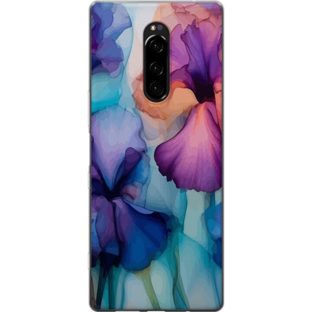 Mobilcover til Sony Xperia 1 med Magiske blomster motiv