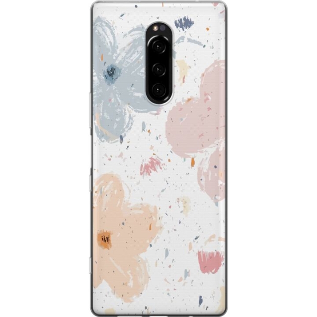 Mobilcover til Sony Xperia 1 med Blomster motiv