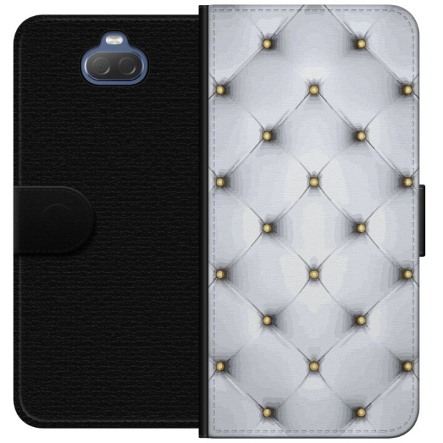 Tegnebogsetui til Sony Xperia 10 med Luksuriøst motiv