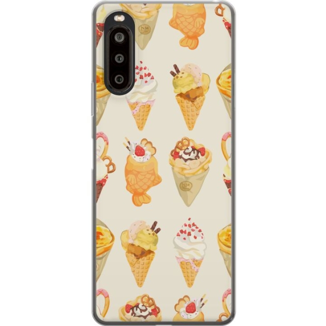 Mobilcover til Sony Xperia 10 II med Glasagtigt motiv