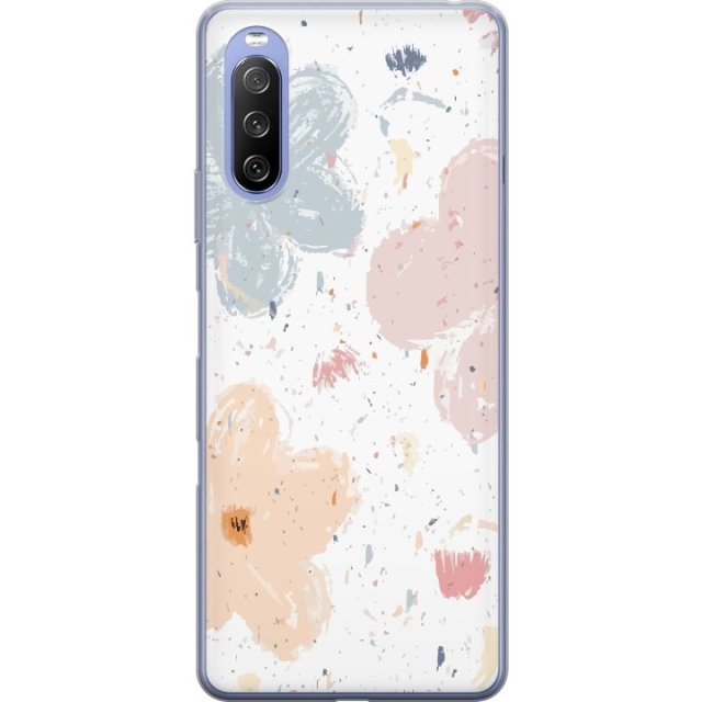 Mobilcover til Sony Xperia 10 III Lite med Blomster motiv