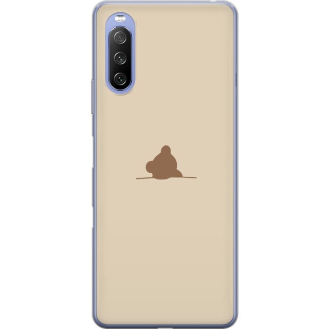 Mobilcover til Sony Xperia 10 III Lite med Nalle motiv