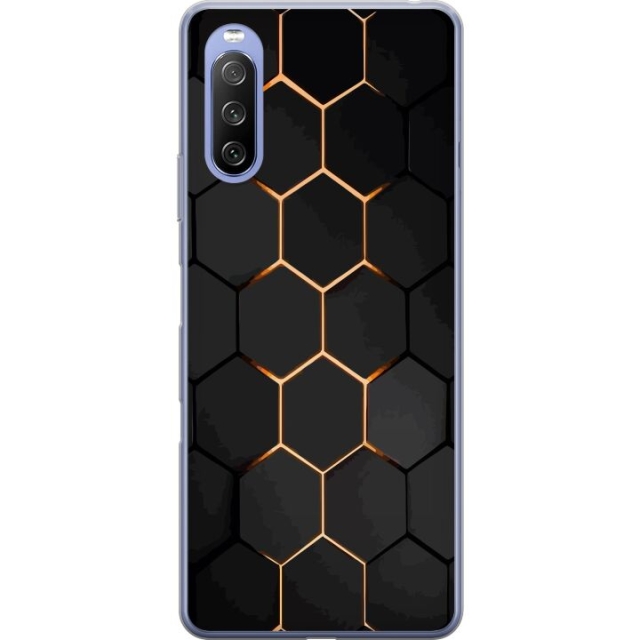 Mobilcover til Sony Xperia 10 III Lite med Luksuriøst Mønster motiv