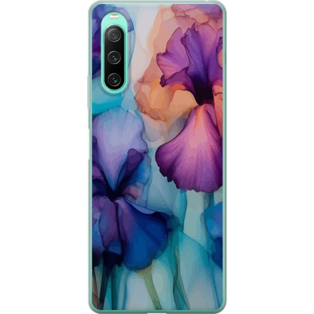 Mobilcover til Sony Xperia 10 IV med Magiske blomster motiv