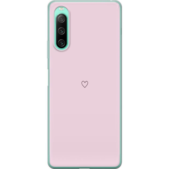 Mobilcover til Sony Xperia 10 IV med Hjerte motiv