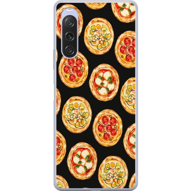 Mobilcover til Sony Xperia 10 V med Pizza motiv
